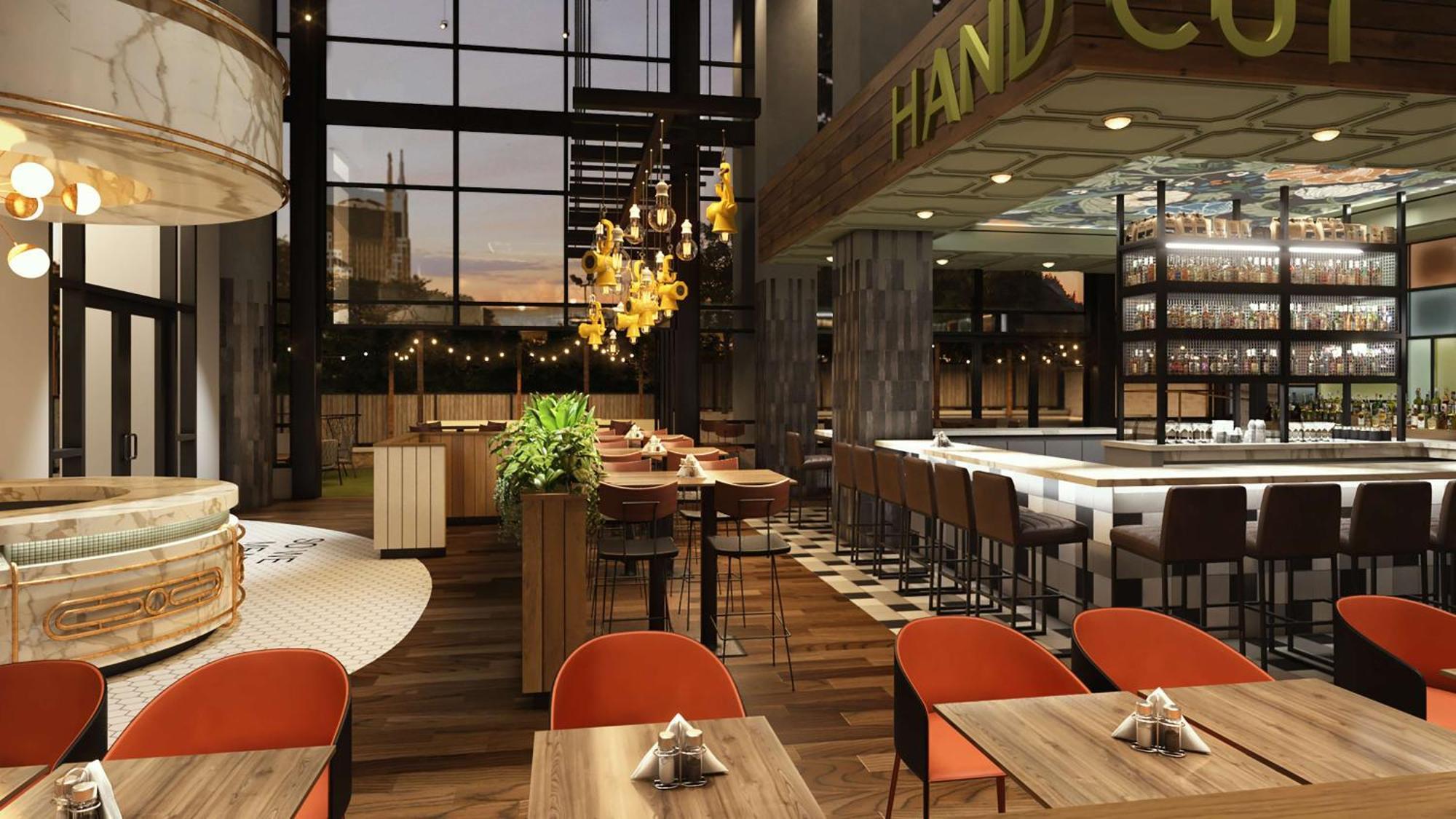 Embassy Suites By Hilton Nashville Downtown Bagian luar foto